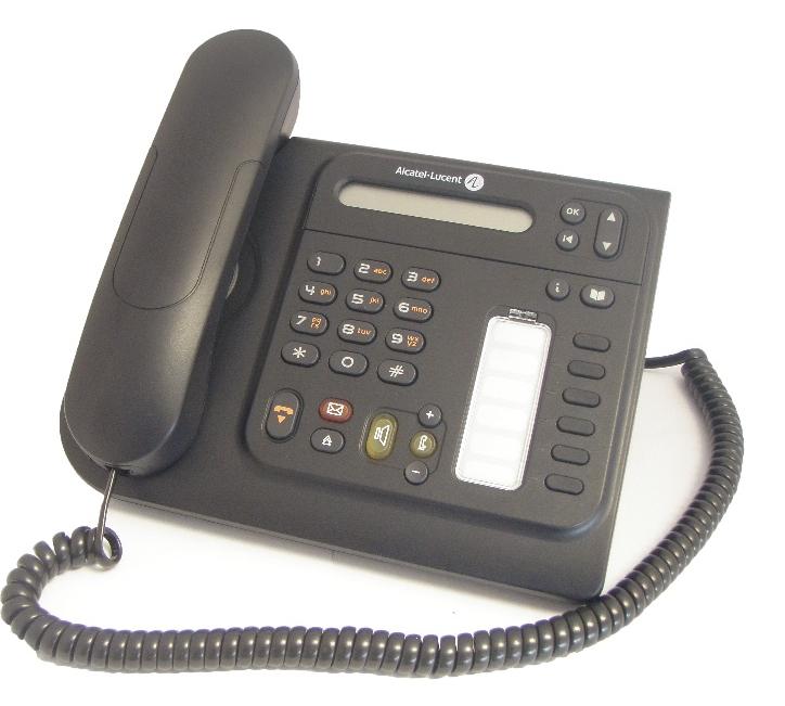 A Grade Alcatel 4004 First Reflexes Single-line Business Telephone in Black 