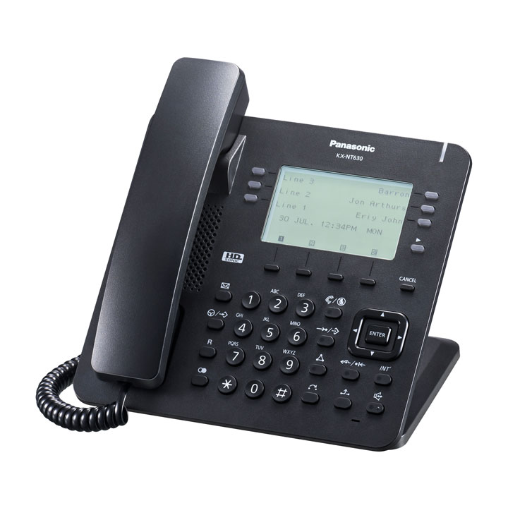 Panasonic KX-NT630 IP Phone Black - Refurbished